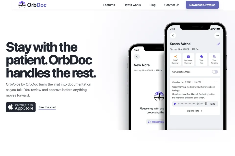 OrbVoice public experience